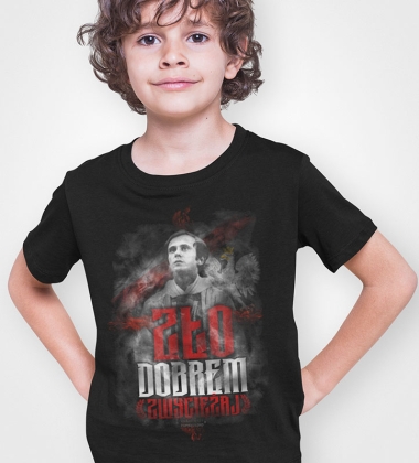 koszulka dziecięca ZŁO DOBREM ZWYCIĘŻAJ